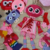 Куклы и игрушки handmade. Livemaster - original item Robot fastener. Handmade.
