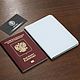 Order Euro passport cover. Leather Collection. Livemaster. . Passport cover Фото №3