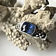 Ring with warm Blue Sapphire 2,34 ct in 925 sterling silver handmade. Rings. Bauroom - vedic jewelry & gemstones (bauroom). My Livemaster. Фото №5
