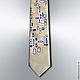 Klimt tie. Original painting. Ties. Exclusive hand painted. My Livemaster. Фото №6