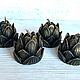 Свеча "ЛОТОС" из натурального пчелиного  воска. Свечи. Digems. Интернет-магазин Ярмарка Мастеров.  Фото №2