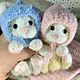 Игрушка ручной работы Котенок в шапочке. Амигуруми куклы и игрушки. Елена (KuKuRuZa-ART). Ярмарка Мастеров.  Фото №4