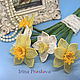 Master class Flowers beaded. Daffodils and tulips. Tools for dolls and toys. Handiworks from beads, master class. Online shopping on My Livemaster.  Фото №2