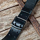 Ремень с портупейной пряжкой. Ремни. Handy Beast Leather. Ярмарка Мастеров.  Фото №4