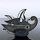 Малахит (плисовый). Подвеска. avangard.silver. Ярмарка Мастеров.  Фото №5