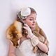 Свадебная шляпа "Ретро". Вуалетка. Шляпы. Bridal Dreams (Свадебные аксессуары). Ярмарка Мастеров.  Фото №4