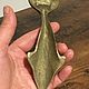 Заказать Винтаж: Старинная открывалка «Дельфин», бронза, Франция. Brocante chez Alla. Ярмарка Мастеров. . Кухонная утварь винтажная Фото №3