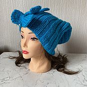 Аксессуары handmade. Livemaster - original item Knitted hats 