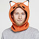 Заказать  СНУД С КАПЮШОНОМ ЛИС. Woolcraft. Ярмарка Мастеров. . Капюшоны Фото №3