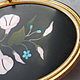 Заказать Винтаж: До 1900г Pietra Dura Настенный открываемый медальон Мозаика. Елена Котунова. Ярмарка Мастеров. . Картины винтажные Фото №3