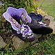 Order Zapatillas de casa 'Madam јoѕerһіpe repetición de encargo. wool gifts. Livemaster. . Slippers Фото №3