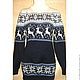Sweater with a Norwegian ornament, Sweaters, Moscow,  Фото №1