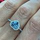 Продано! Кольцо шпинель 2.15 ct. голубая - синяя. Бриллианты, Кольца, Белорецк,  Фото №1