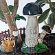 Mini house mushroom Forest hotel (decoration of a mini garden), Decoration for flower pots, Salsk,  Фото №1