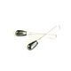 Order Long pearl earrings 'Swarovski Drops' Swarovski Earrings. Irina Moro. Livemaster. . Earrings Фото №3