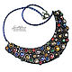 Collar de color (300) joyería de diseñador, Necklace, Salavat,  Фото №1