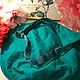 Винтаж: Сумка летняя  Изумрудная Avon  vintage текстиль. Сумки винтажные. Vintage Rоmance (marina-fox). Ярмарка Мастеров.  Фото №7