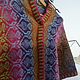 Knitted shawl 'Thistle', handmade gift, Shawls, Samara,  Фото №1