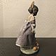 Заказать Винтаж: LLADRO 1422 фарфоровая статуэтка  Мисс Валенсия с апельсинами. Коллекция Frau Burd. Ярмарка Мастеров. . Статуэтки винтажные Фото №3