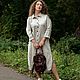 'Safari ' linen dress. Dresses. Olga Lado. Online shopping on My Livemaster.  Фото №2