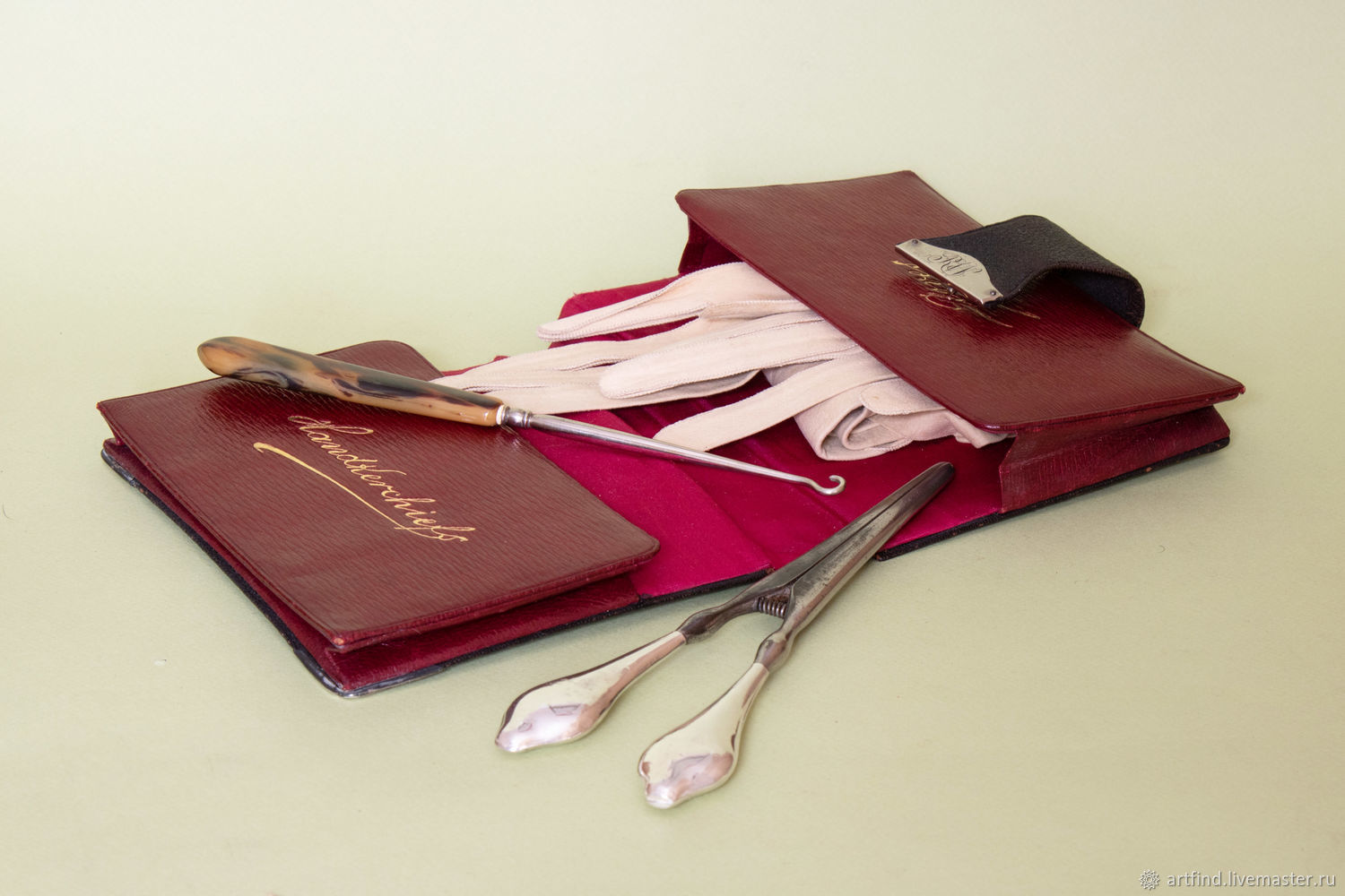 Винтаж: Футляр саше для перчаток, нач. 20 в.,Англия в интернет-магазине ...