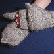 Women's knitted mittens-transformers Baltic wind. Mittens. Warm Yarn. My Livemaster. Фото №4