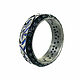 Lightning ring with diamonds on titanium. Rings. Jewelry Laboratory Alter Ego. Online shopping on My Livemaster.  Фото №2