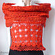 Knitted convertible vest-Bolero. Boleros. Boho-tales from Varvara. Online shopping on My Livemaster.  Фото №2