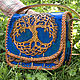 Leather bag 'Tree of life' - color, Classic Bag, Krasnodar,  Фото №1