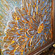 Golden Flower Amber Painting. Pictures. veronika-suvorova-art. My Livemaster. Фото №4