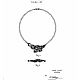 Винтаж: Колье Crown Trifari PAT. PEND. (170,368), “BOOK PIECE”, Halo, 1953 г. Колье винтажные. Дыхание времени. Ярмарка Мастеров.  Фото №6