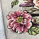 Заказать Картина вышивка крестом Кофемолка с пионами. Embroidery by Alena. Ярмарка Мастеров. . Картины Фото №3