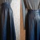 Винтаж: Юбка из имитации кожи 44-46 размер Celmia. Юбки винтажные. Vintage all size. Интернет-магазин Ярмарка Мастеров.  Фото №2
