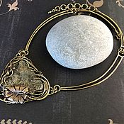 Кольцо "Elegant" медь, лабрадор