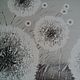 Paintings: volume painting on canvas Dandelions, Pictures, Solnechnogorsk,  Фото №1
