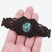 Украшения handmade. Livemaster - original item Bracelet serafinite clinochlor dark brown green natural. Handmade.