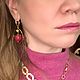 Серьги с натуральным жемчугом и агатом. Серьги классические. TaLinia. Ярмарка Мастеров.  Фото №5