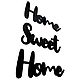 Заказать Деревянная табличка "Дом милый дом. Home Sweet Home", черн. Afi Design. Ярмарка Мастеров. . Панно Фото №3