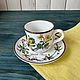 Винтаж: Villeroy&Boch кофейная пара "Botanica". Кружки винтажные. Лавка любопытных вещиц Curiosa. Интернет-магазин Ярмарка Мастеров.  Фото №2