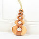Кулон - Амулет из дерева "Спираль" (граб). Кулон. OakForest WoodArt (Александр). Интернет-магазин Ярмарка Мастеров.  Фото №2
