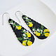 Order Lemon Beaded Earrings. Handmade by Svetlana Sin. Livemaster. . Earrings Фото №3