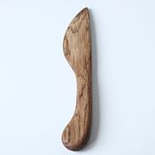 Посуда handmade. Livemaster - original item Wooden knife for pate, butter and soft cheeses. 17.5 cm. Handmade.