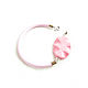 Pink bracelet with a stone 'Pink dawn' delicate bracelet. Bead bracelet. Irina Moro. My Livemaster. Фото №6