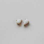 Материалы для творчества handmade. Livemaster - original item Vintage rhinestones 8h5mm color White. Handmade.