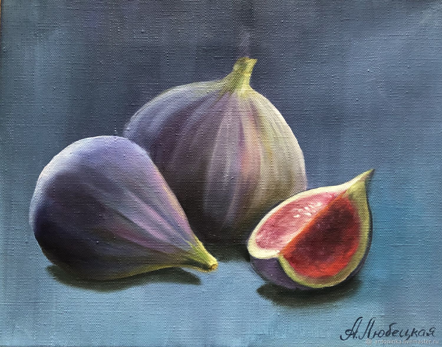 Painting fruit 'Fig', Pictures, Rostov-on-Don,  Фото №1