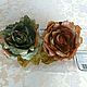 Роза цветы из ткани для изготовления украшений, Цветы искусственные, Москва,  Фото №1