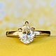 17p Diamond ring 'Drop of tenderness ' buy SUPER PRICE. Rings. luxuryclub. My Livemaster. Фото №4