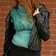 Кроп-топ. Джемперы. LadyKnitting (Natasha_knitrussia). Ярмарка Мастеров.  Фото №4