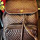 Заказать Винтаж: Очень редкий рюкзак унисекс Bally Quilted из кожи Napa. Chic bags. Ярмарка Мастеров. . Сумки винтажные Фото №3