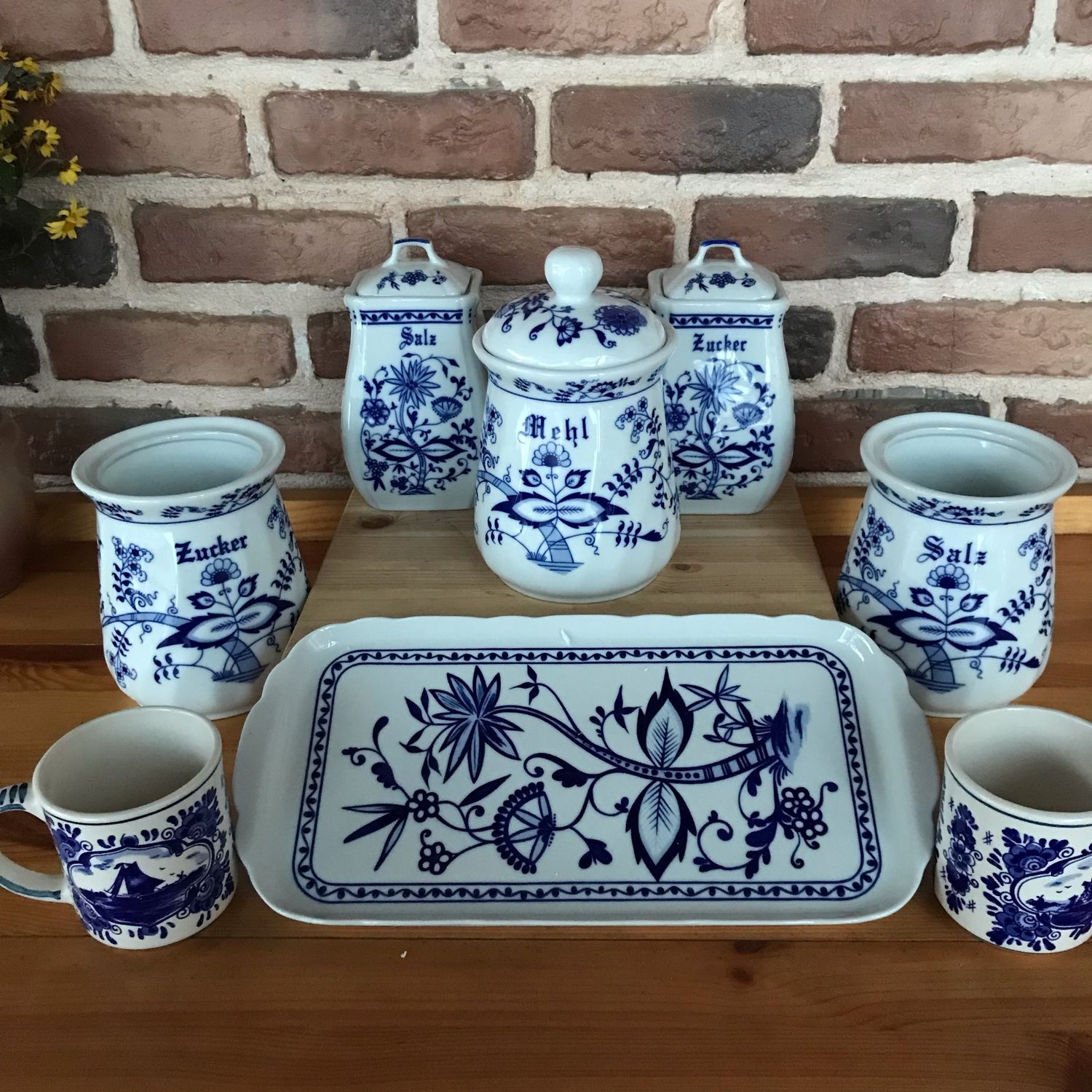 Посуда «Луковый узор» Германия в интернет-магазине Ярмарка Мастеров по ...